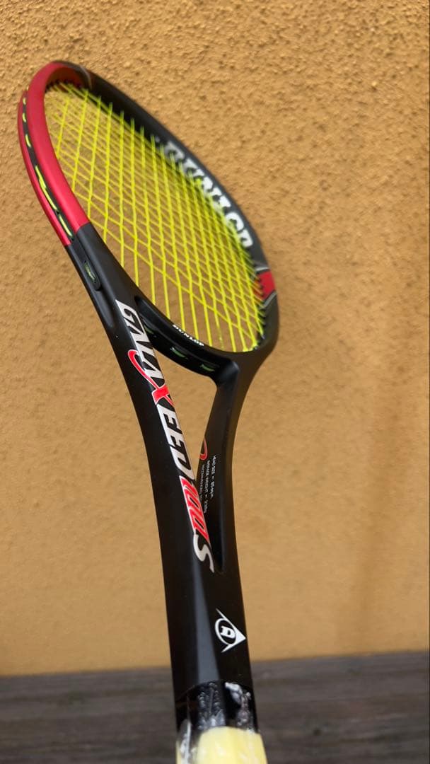 DUNLOP GALAXEED 100Sテニスラケット　カバーあり