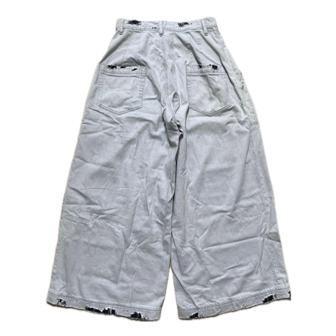 Y's ヨウジヤマモト　ダメージデニムパンツ