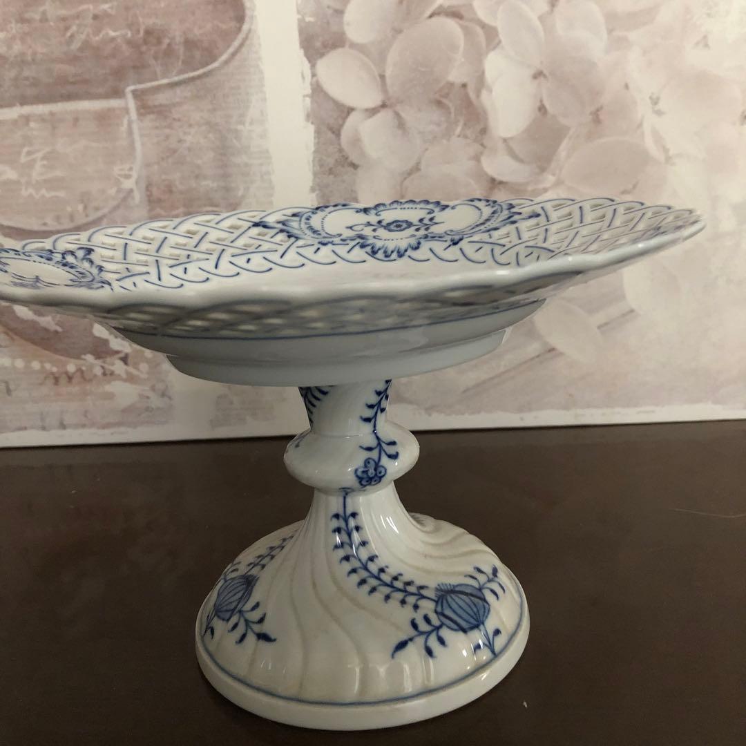 マイセン 透かしプレートコンポート