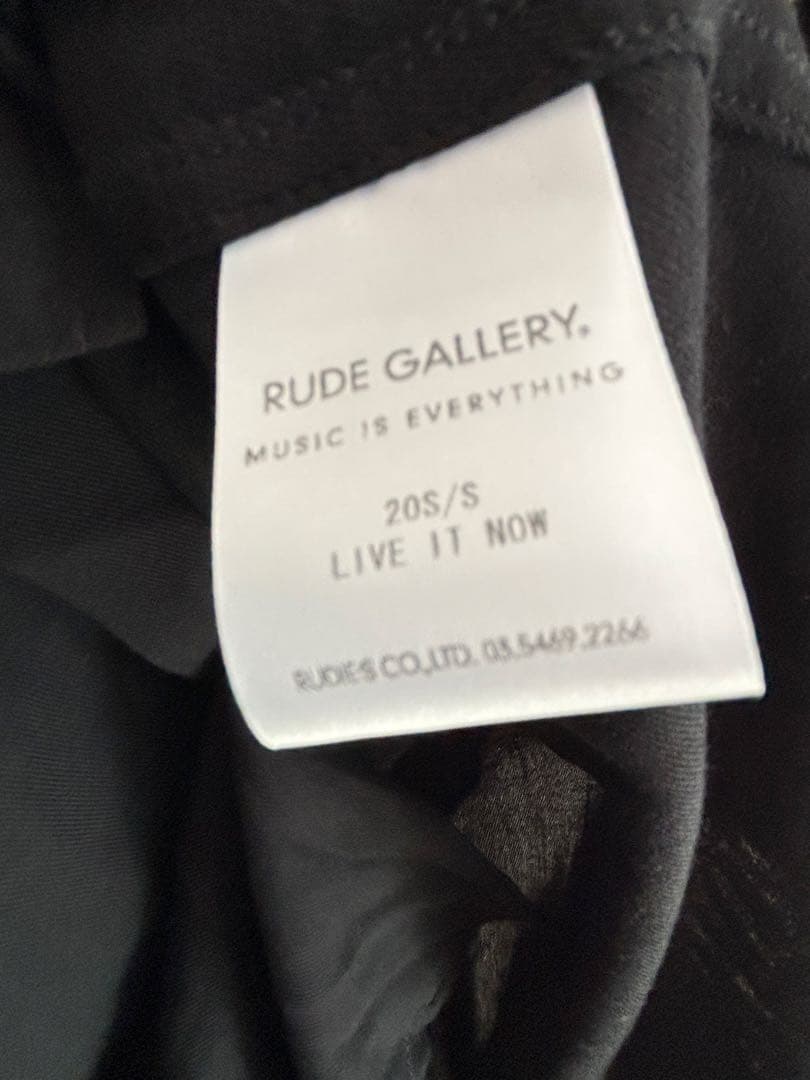 Rude gallery マリア 刺繍 ボーリングシャツ　XL