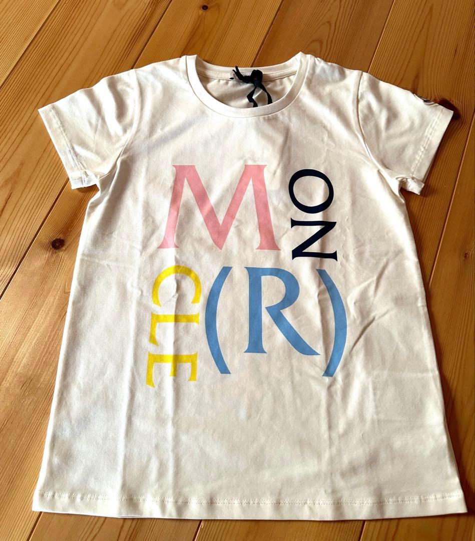 新品✨国内正規品 MONCLERモンクレール 子供 kids Tシャツ 白140