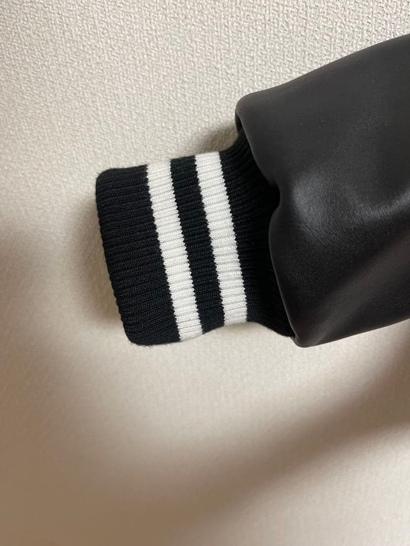 ftc SF VARCITY JACKET サンフランシスコ　スタジャンM 黒