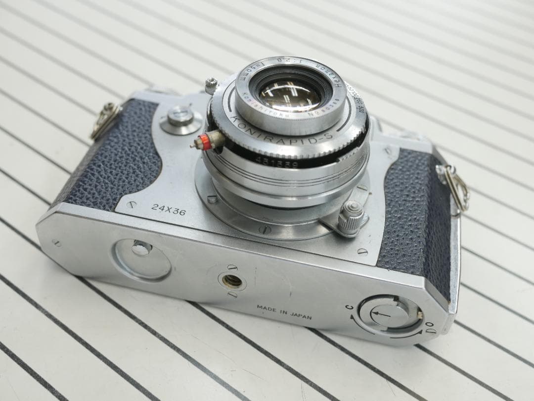 コニカ 2 Konica II レンズ沈胴式 ストラップ取り付け可 動作品