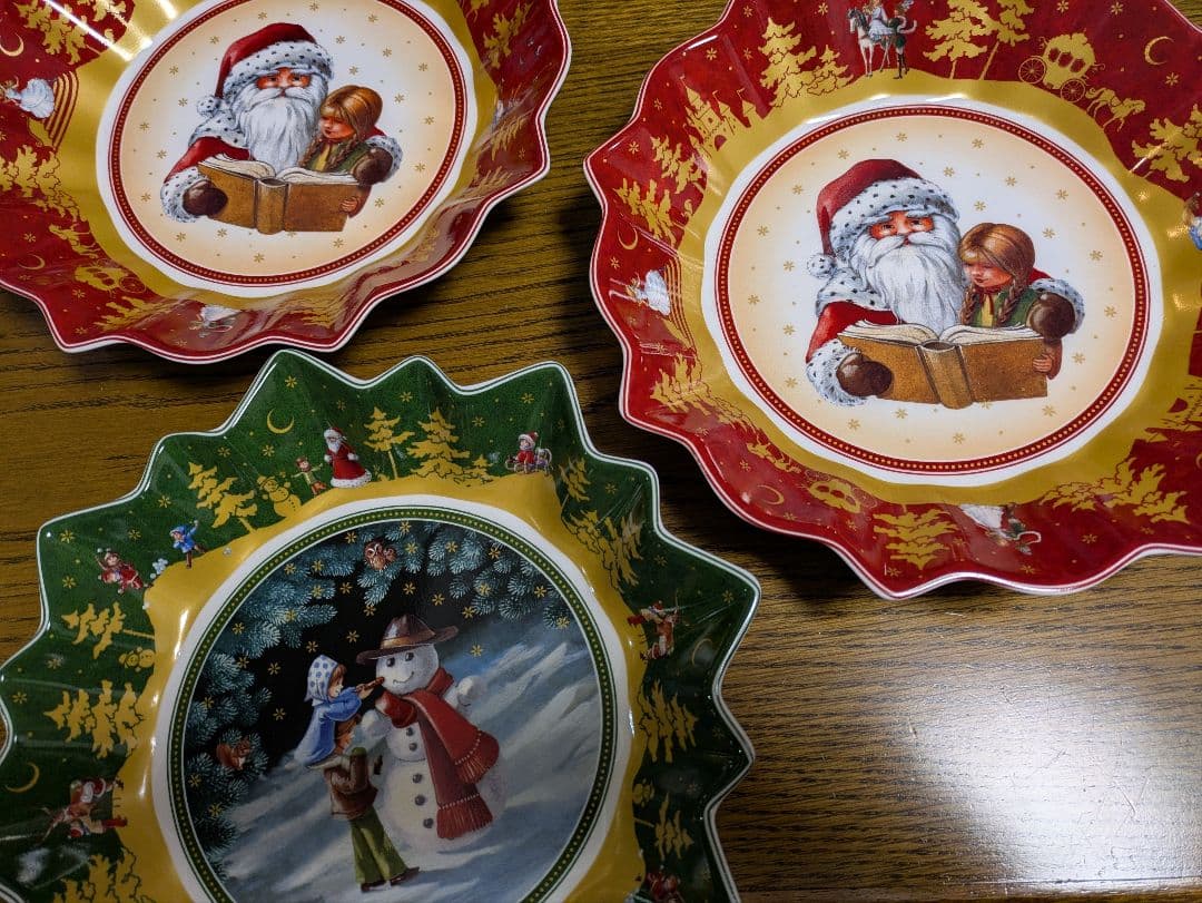 Villeroy & Boch クリスマス　プレート 皿　ビレロイ　ボッホ