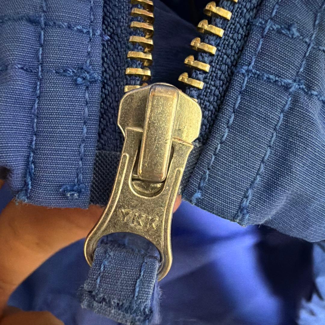 Stüssy 青 ナイロンジャケット Mサイズ