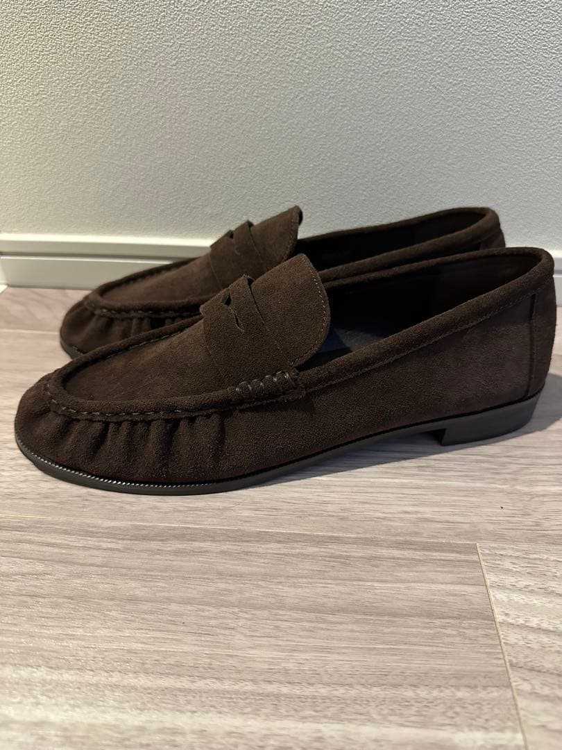 新品未未使用❣️ LE TALON レザーソフトギャザーローファー