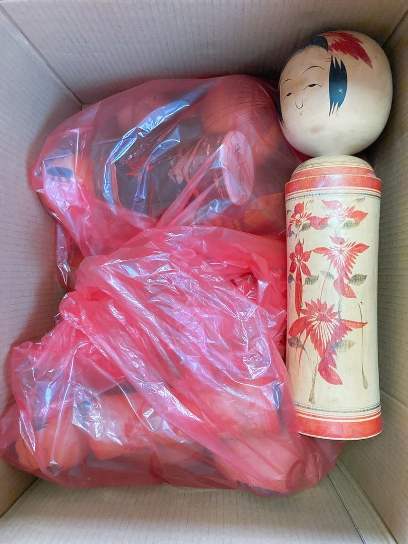 n*u様 こけし 28体 まとめ売り★昭和レトロ 郷土玩具 創作こけし 伝統こけ