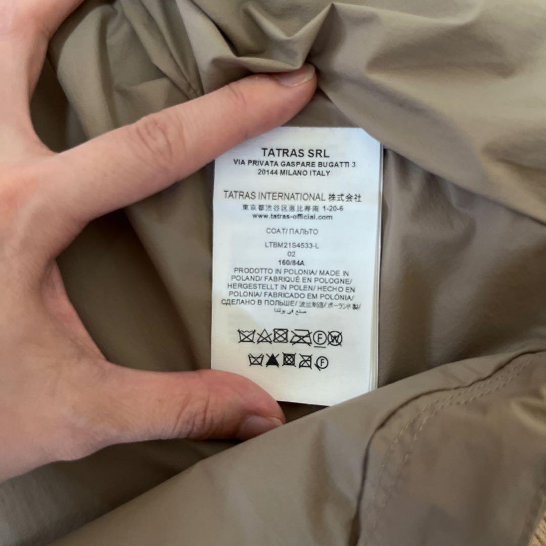 美品　TATRAS / 別注 CRIDOLA ナイロンモッズコート