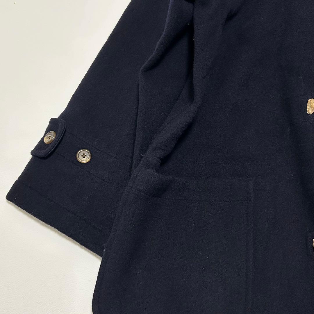 ✨希少 ポロバイラルフローレン USA製 ダッフルコート 黒 L