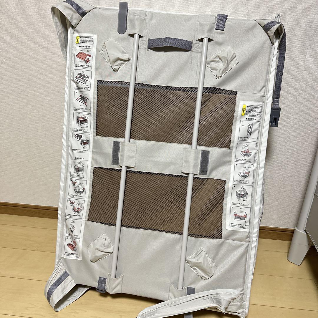 美品⭐️Aprica ココネルエアーAB グレーベアー 収納袋欠品