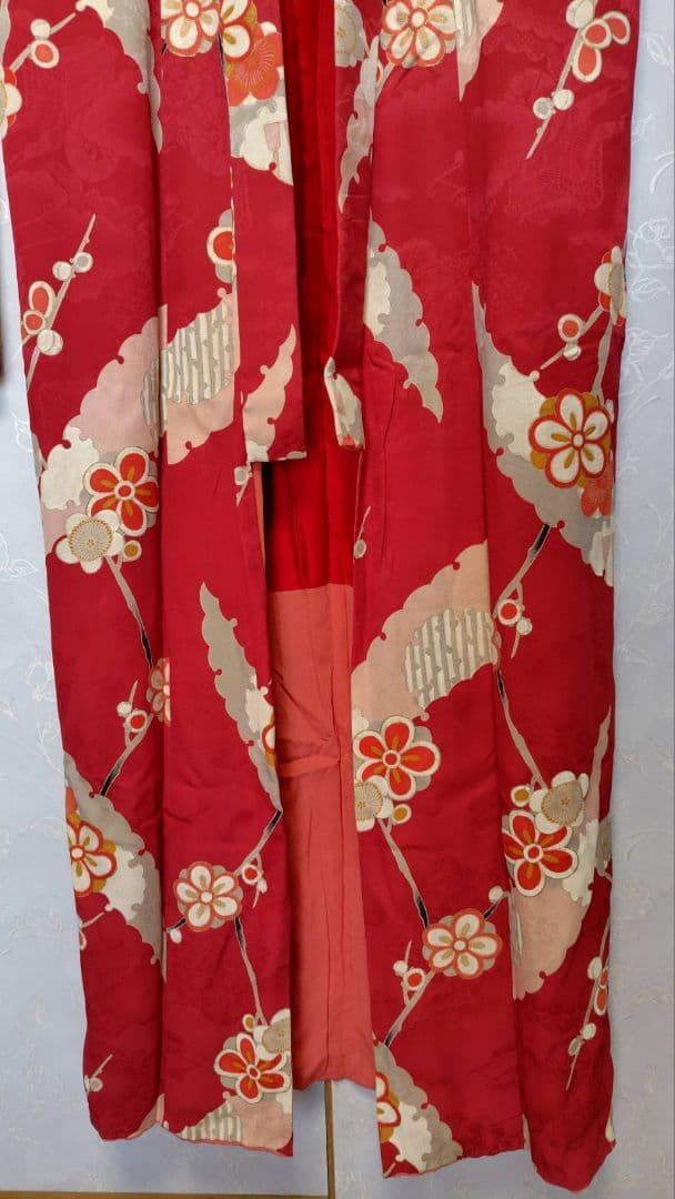 RK378アンティーク子供着物着丈147センチ裄丈63センチ綺麗美品正絹ジュニア