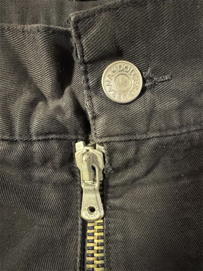 希少　ドルガバ　D&G クラッシュデニム　ダメージ　ロゴ　54 y2k