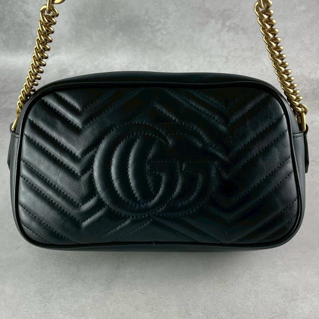 希少美品⭐︎GUCCI グッチ GGマーモント チェーンショルダー447632
