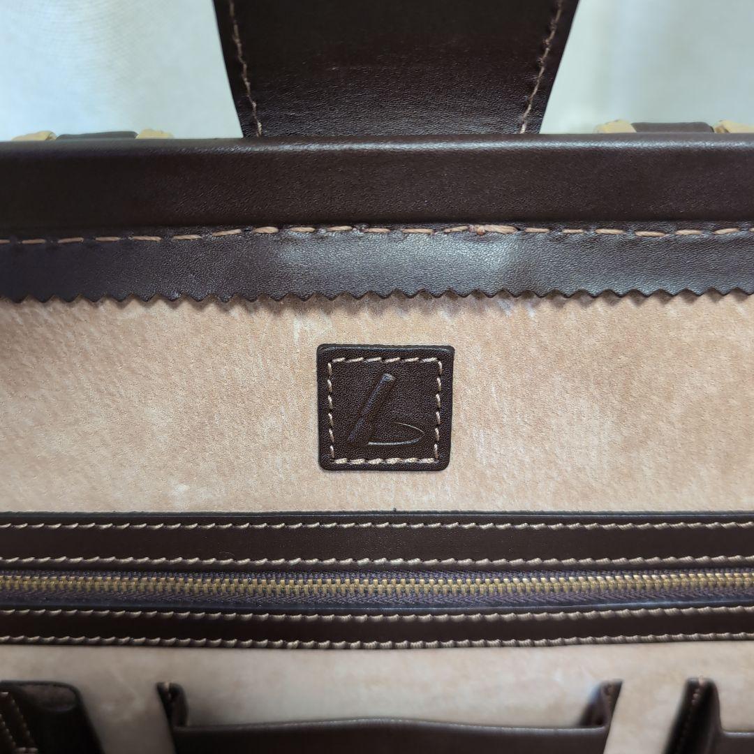 土屋鞄 スリムダレスバッグ ダークブラウン