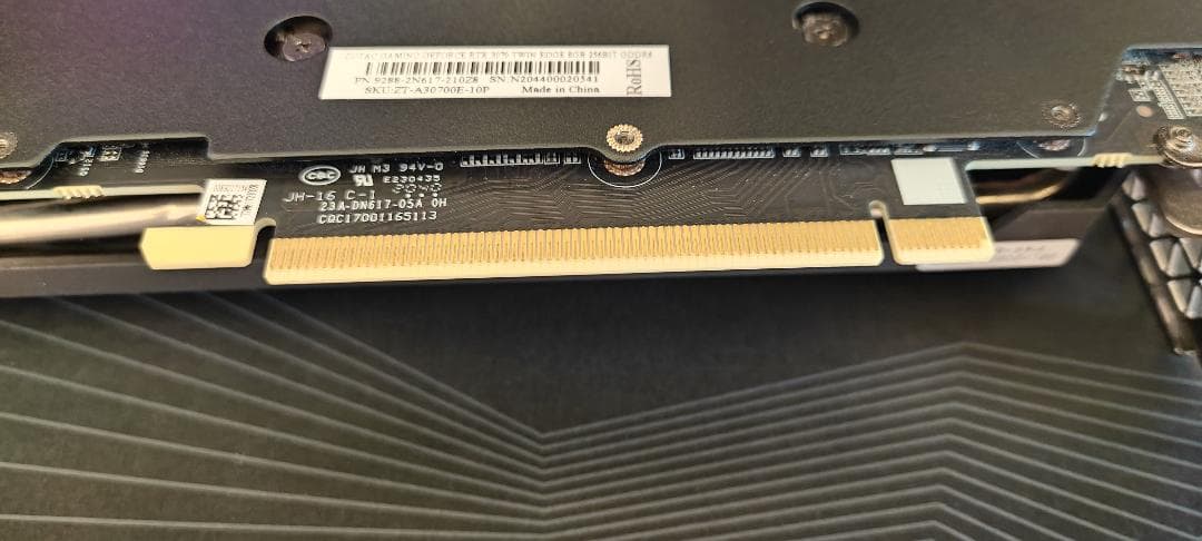 グラフィックボード・グラボ・ビデオカード ZOTAC RTX 3070 TWIN EDGE 8GB