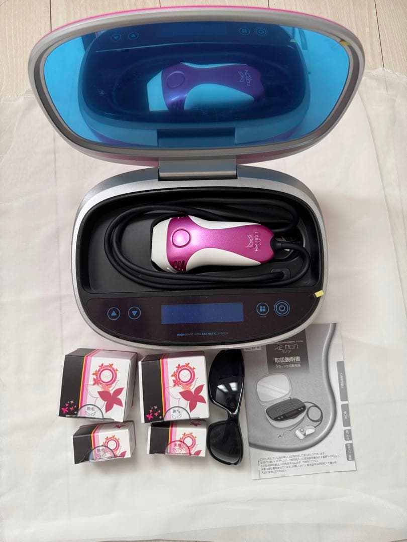 ケノン　脱毛器　V5.1 ★カートリッジ5個付き