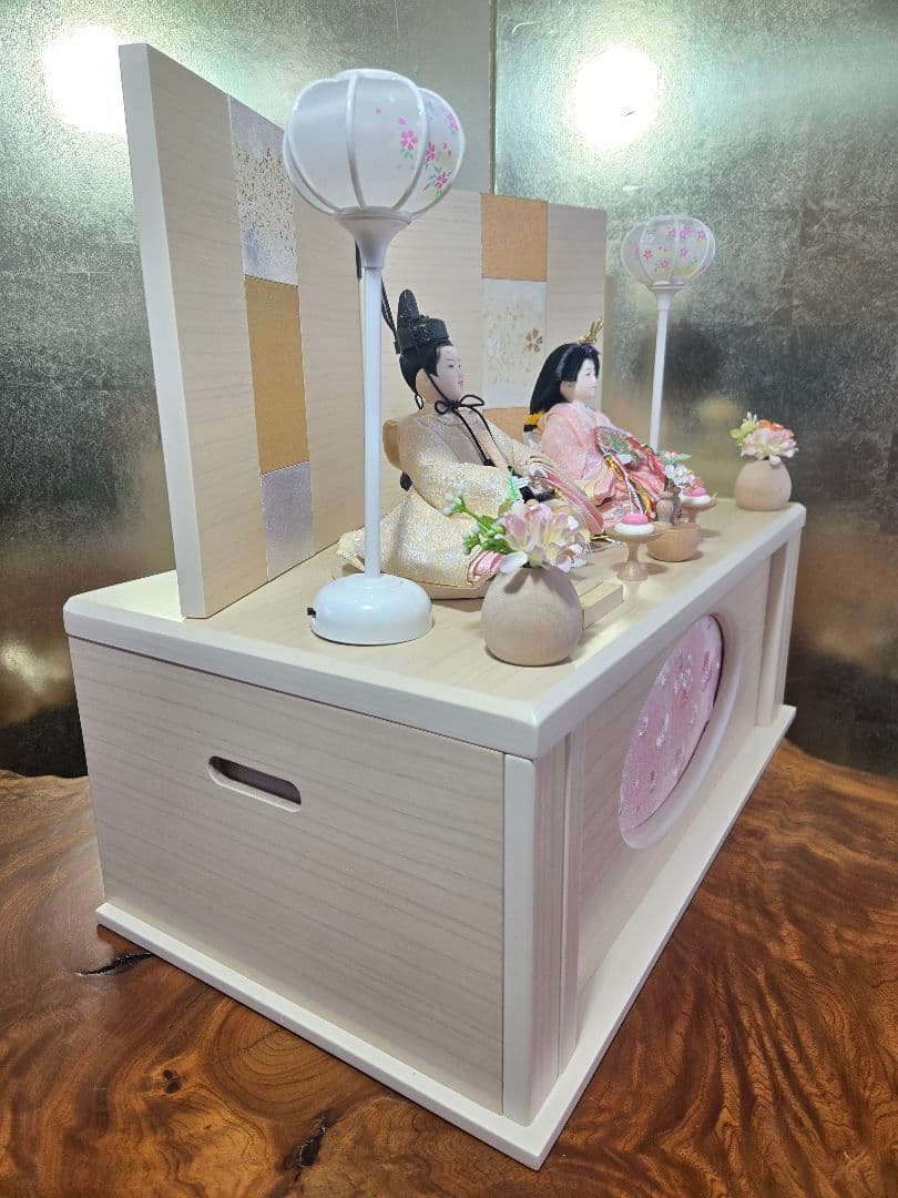 【一点限り】雛人形 収納飾り　SH50