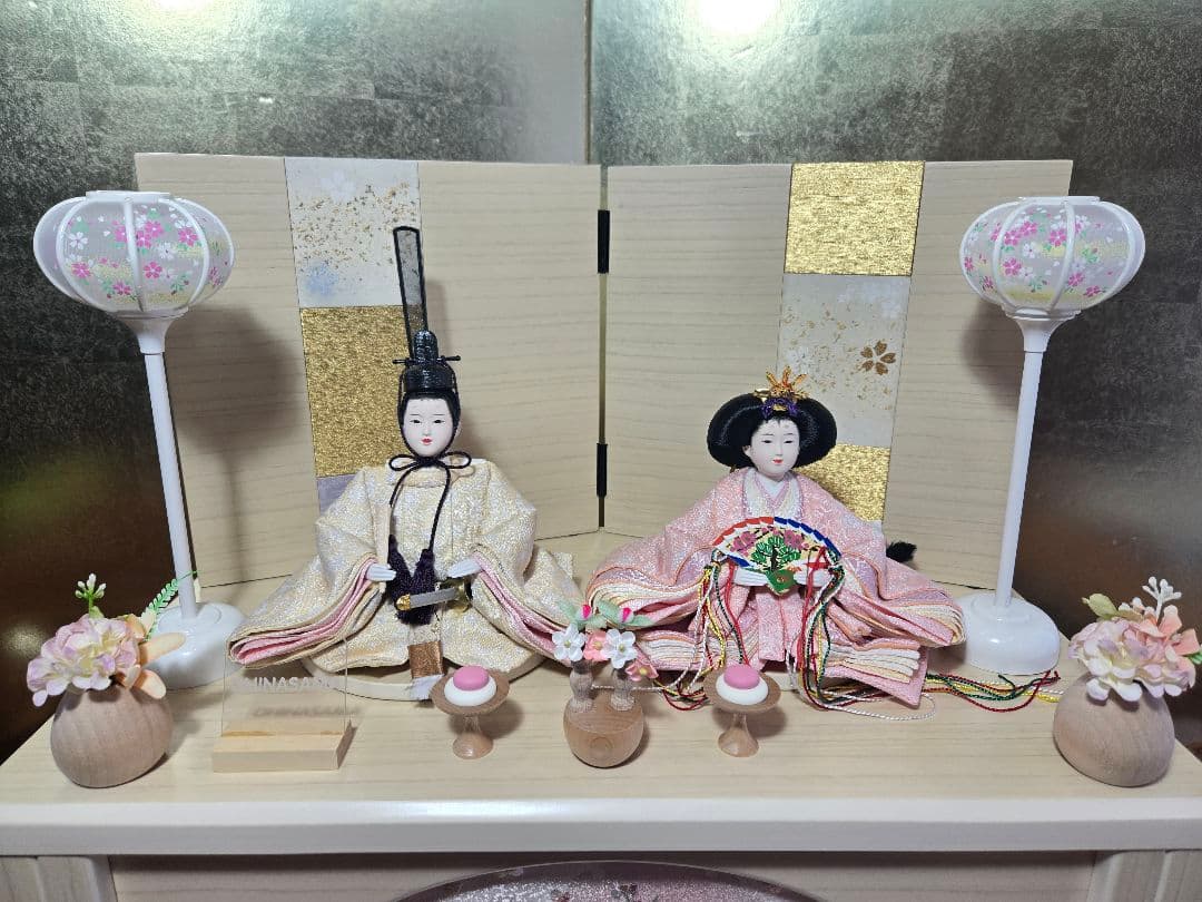 【一点限り】雛人形 収納飾り　SH50