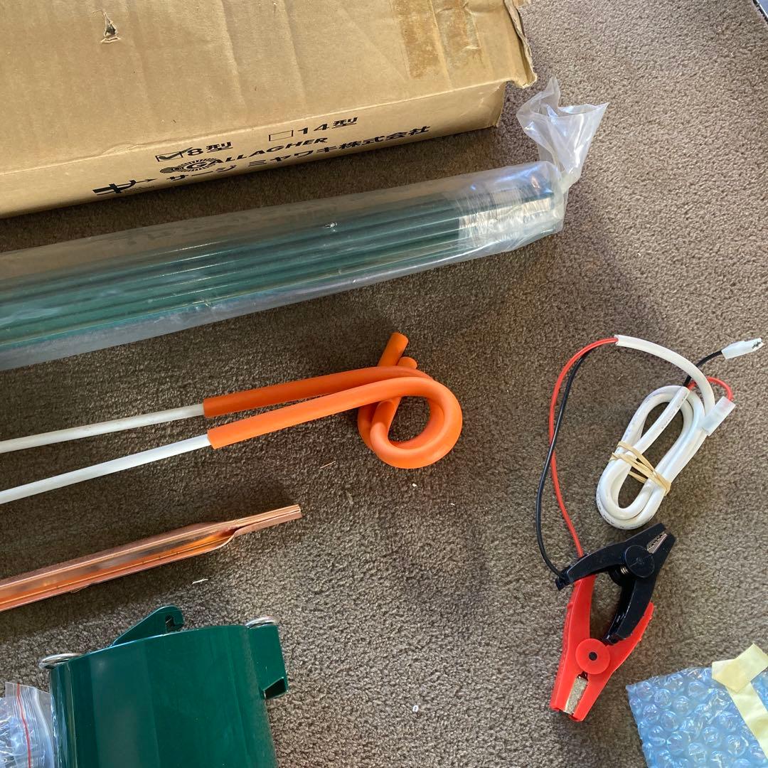 y*a様 ガラガー 番兵 B12 らくらく100mセット 電気柵 家庭菜園 獣害