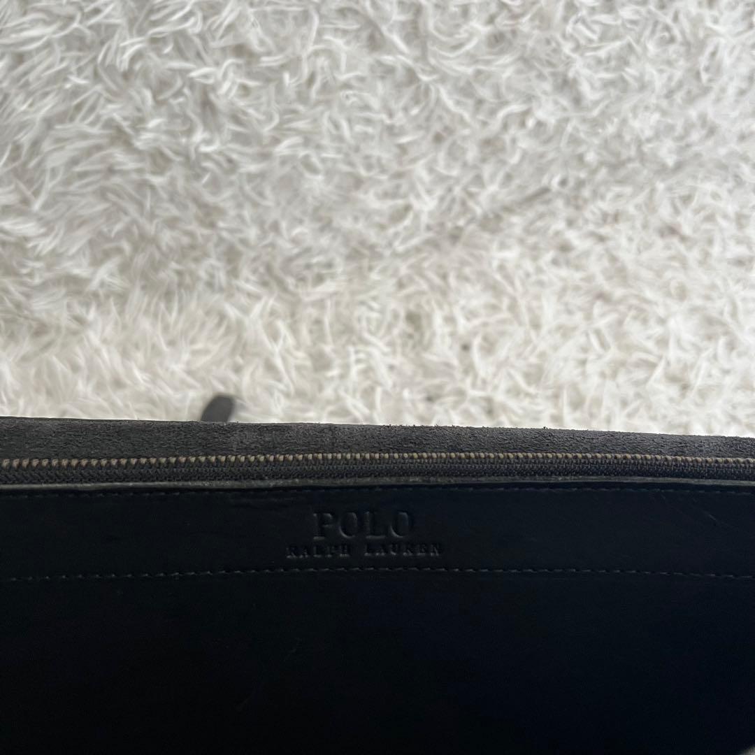 ポロラルフローレン ヘリテージ ブリーフケース ビジネスバッグ 黒 2way