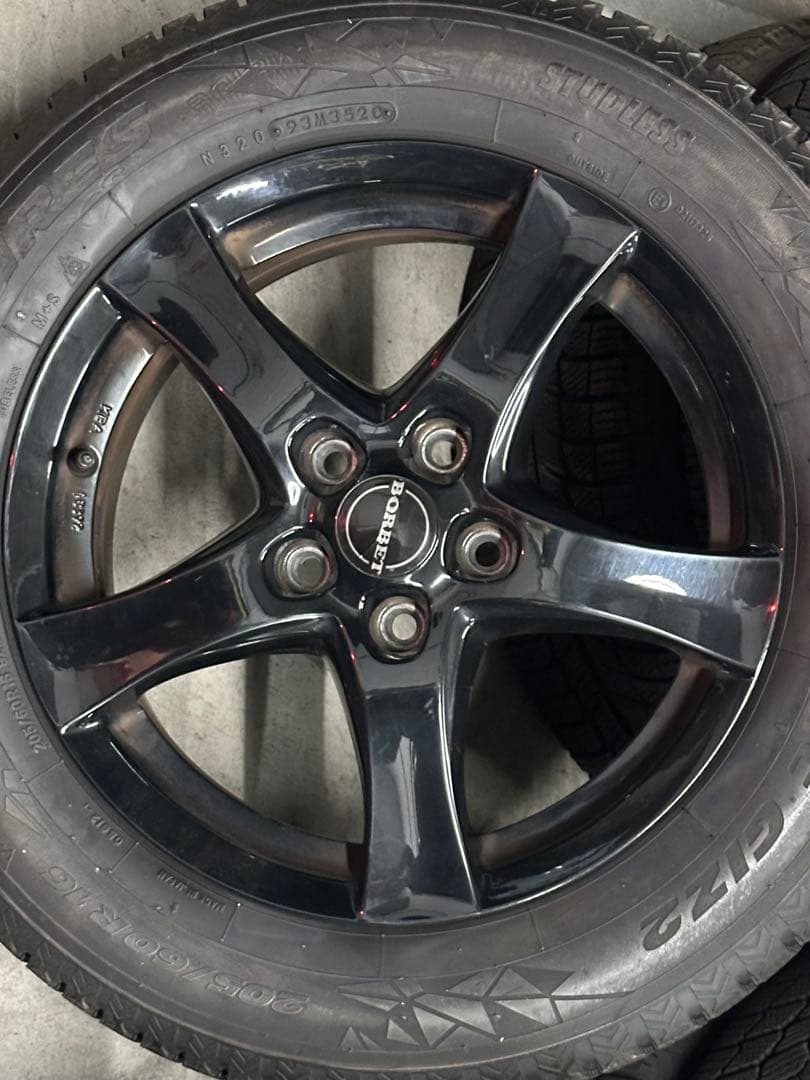 ボルボ トーヨー OBSERVE 205/60R16 ＋ BORBET