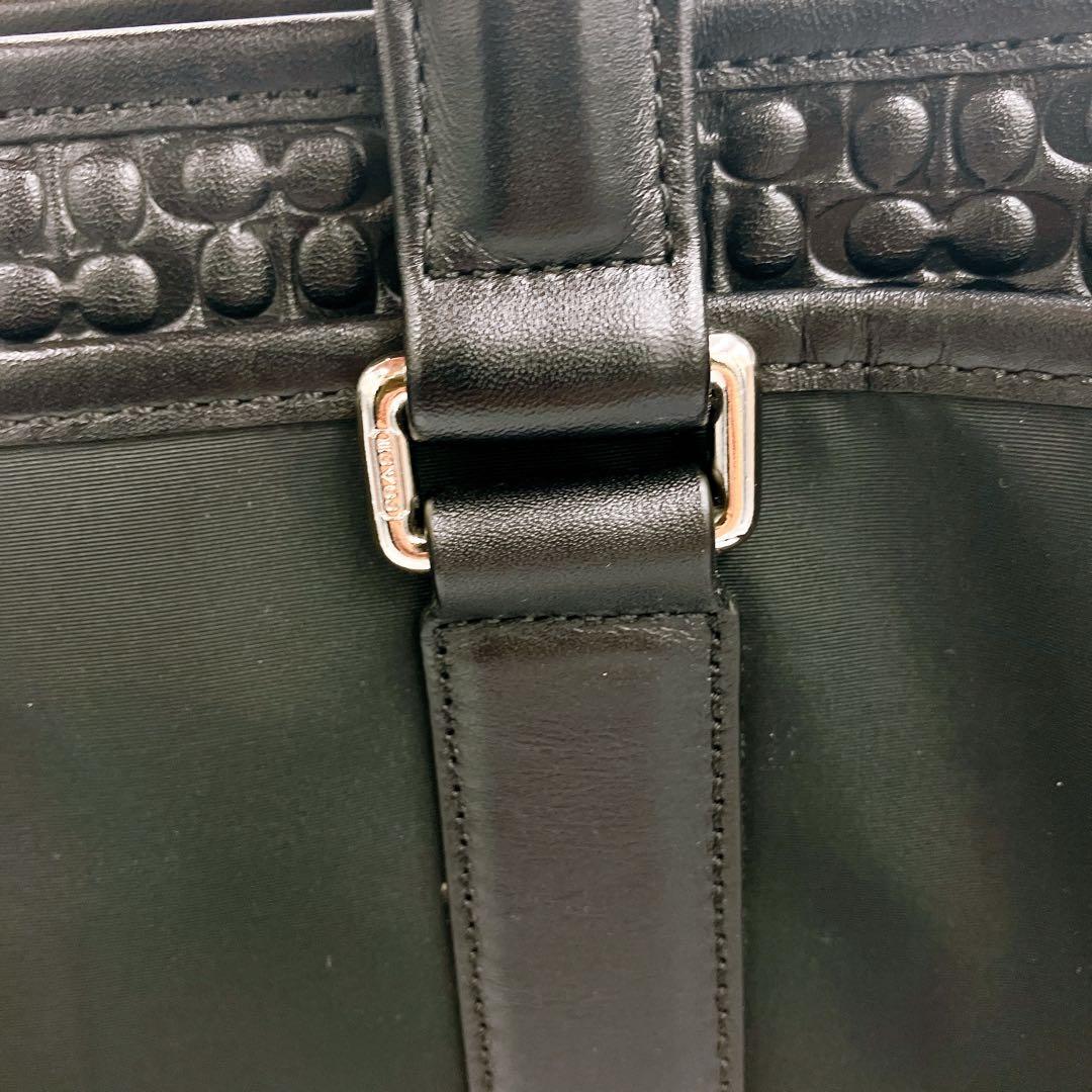 【ほぼ新品•タグ付き】コーチ　2way ビジネスバッグ　F71118