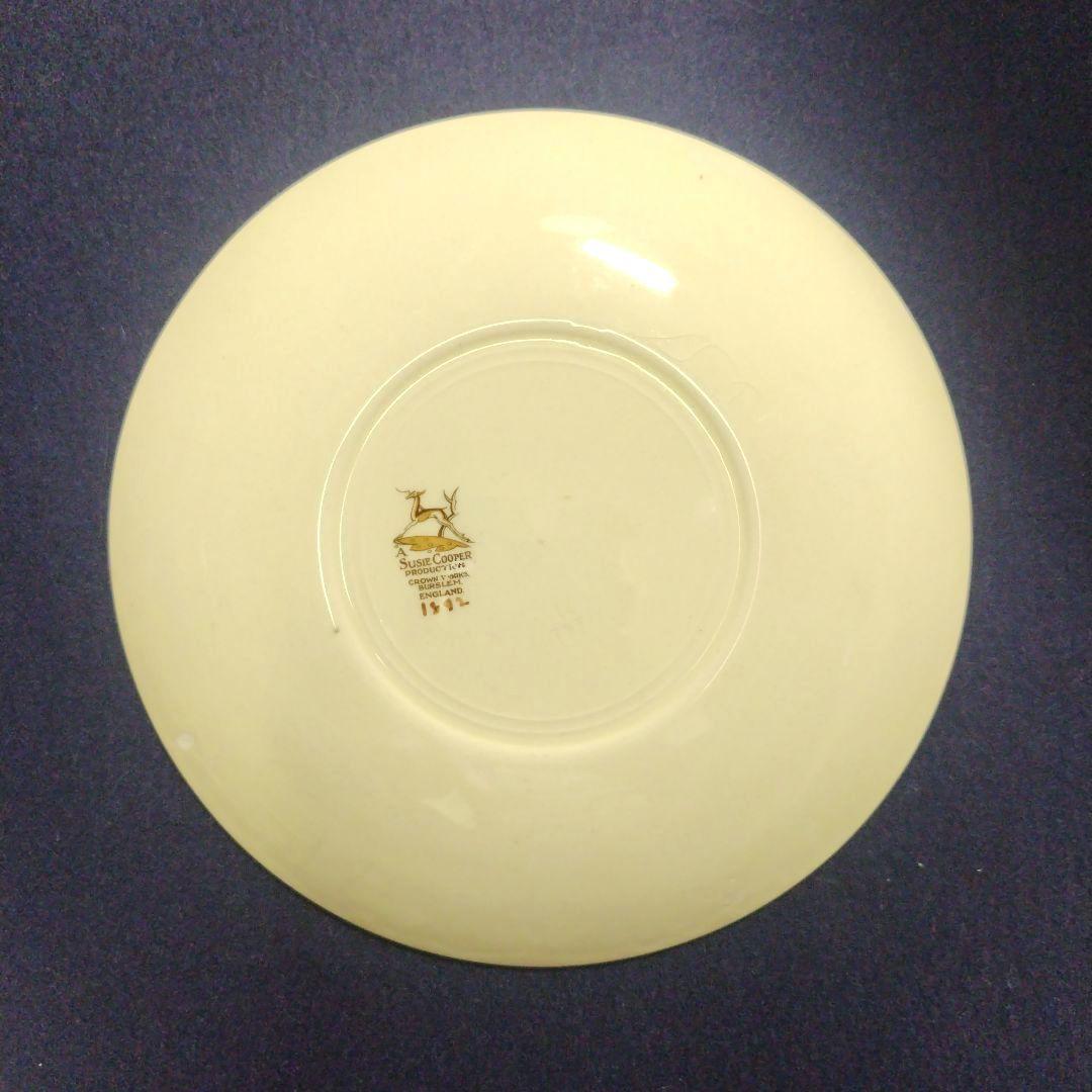 ほぼ未使用、スージークーパー「パトリシアローズ」直径20cmプレート、4枚セット