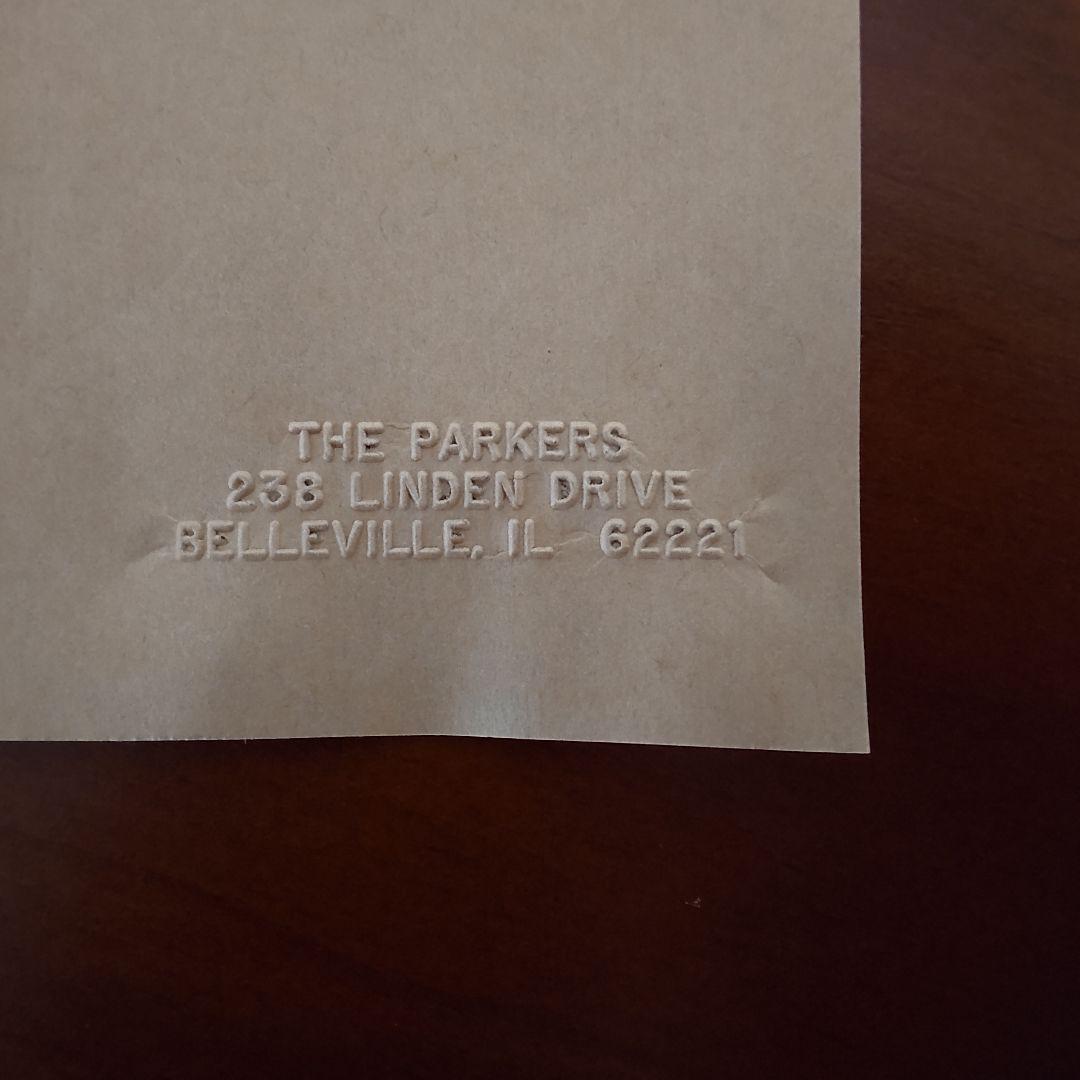 アメリカ ヴィンテージ エンボッサー スタンプ 08266