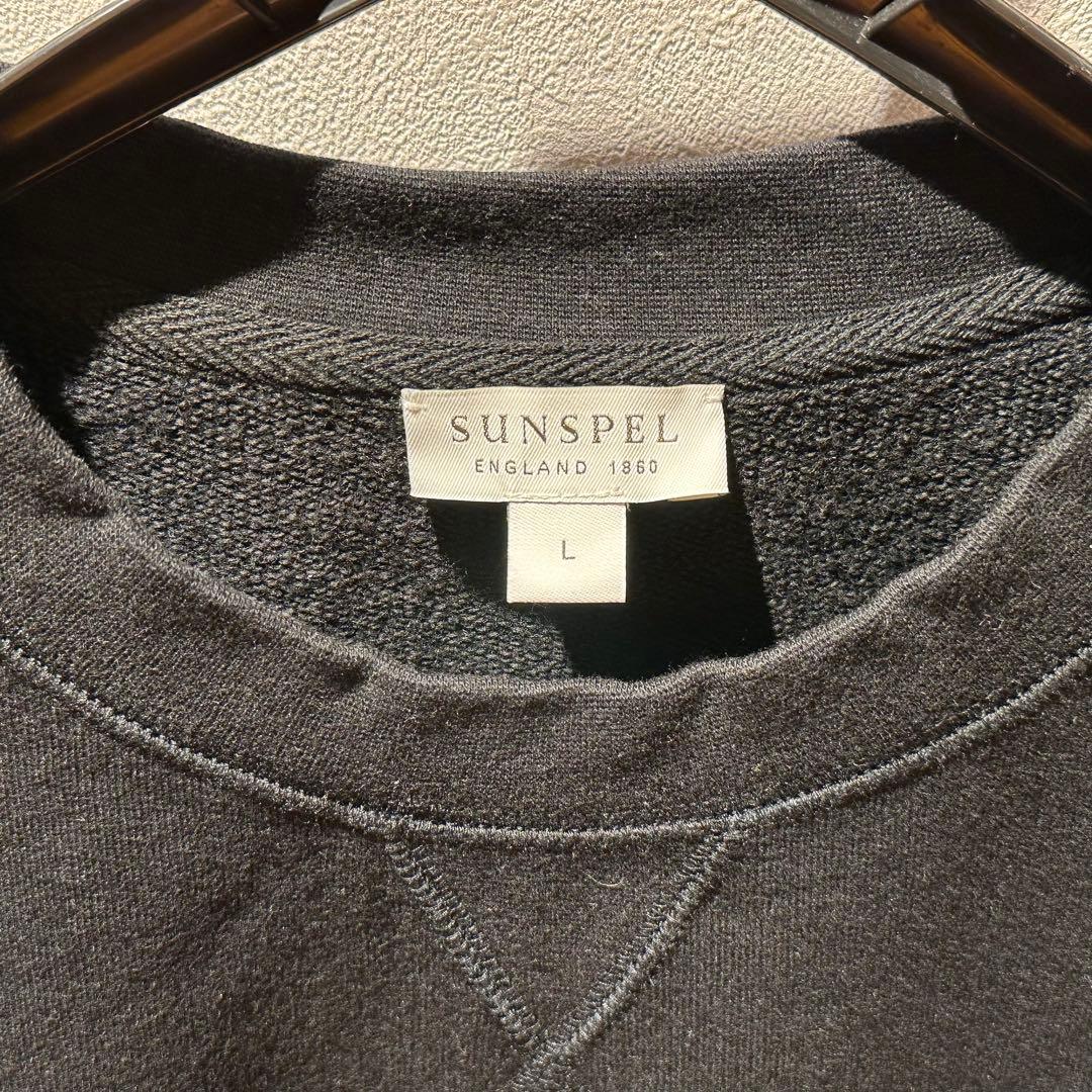 【たろじろ】サンスペルSUNSPEL スウェット ブラックL