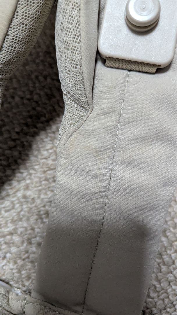 【値下げ中】AIRBUGGY A.B.C. ベビーキャリア 抱っこ紐 ベージュ