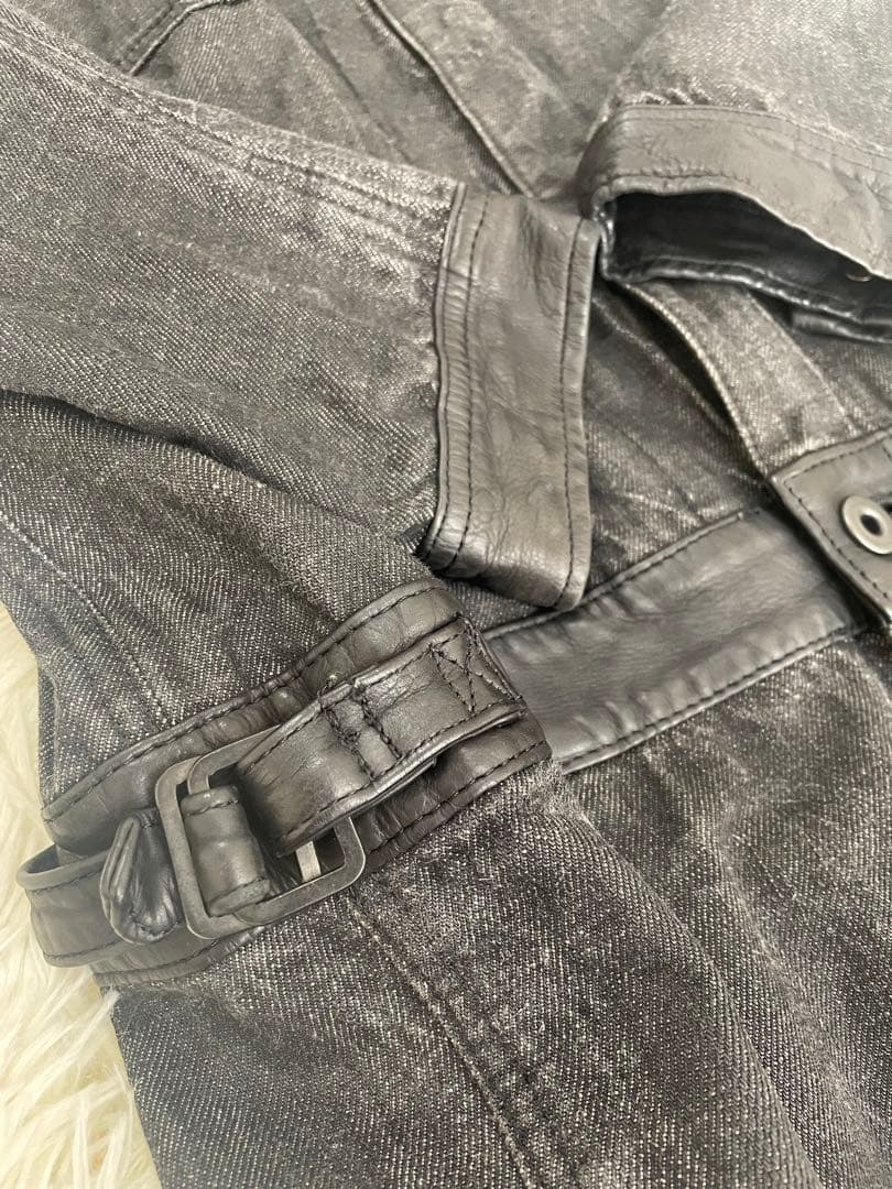 BACKLASH バックラッシュ デニム オールインワン ツナギ つなぎ 黒L