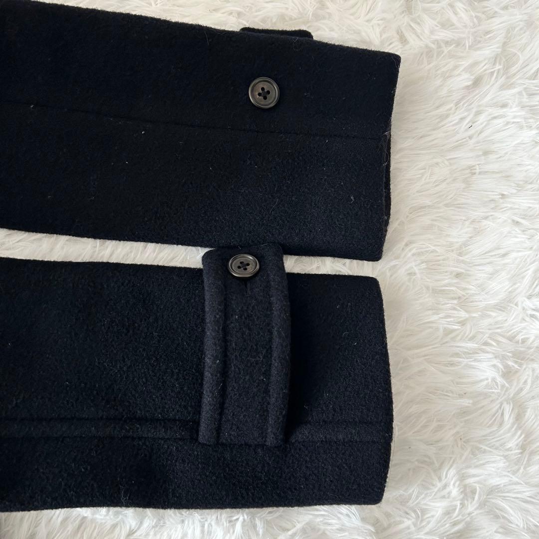 【高級カシミヤ混】マーガレットハウエル　ウールコート　Pコート　美品　アウター