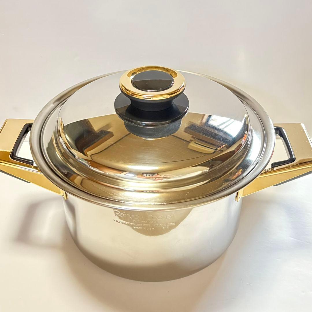 タッパーウェア　レインボークッカー　 両手鍋