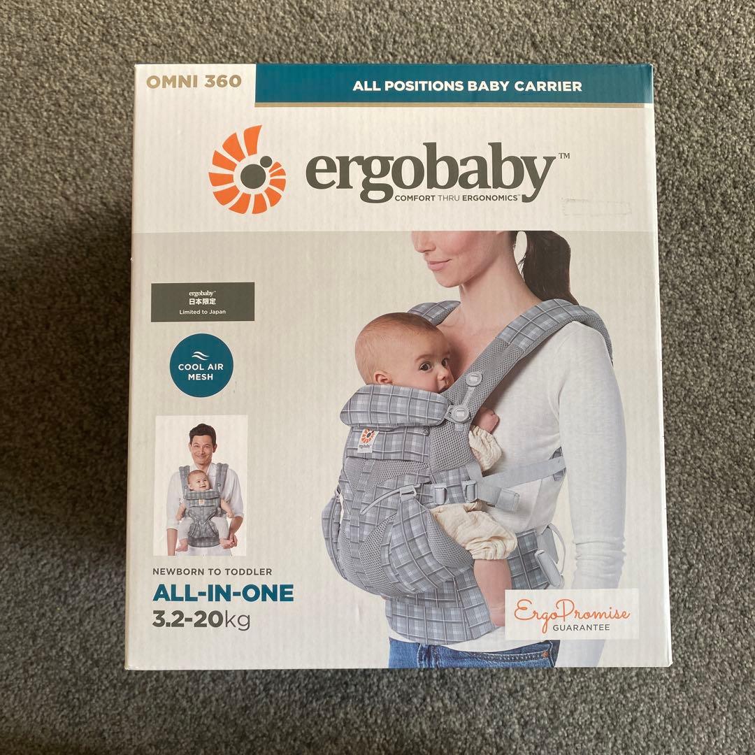 【新品未使用】ergobaby OMNI 360 抱っこ紐 日本限定グレー