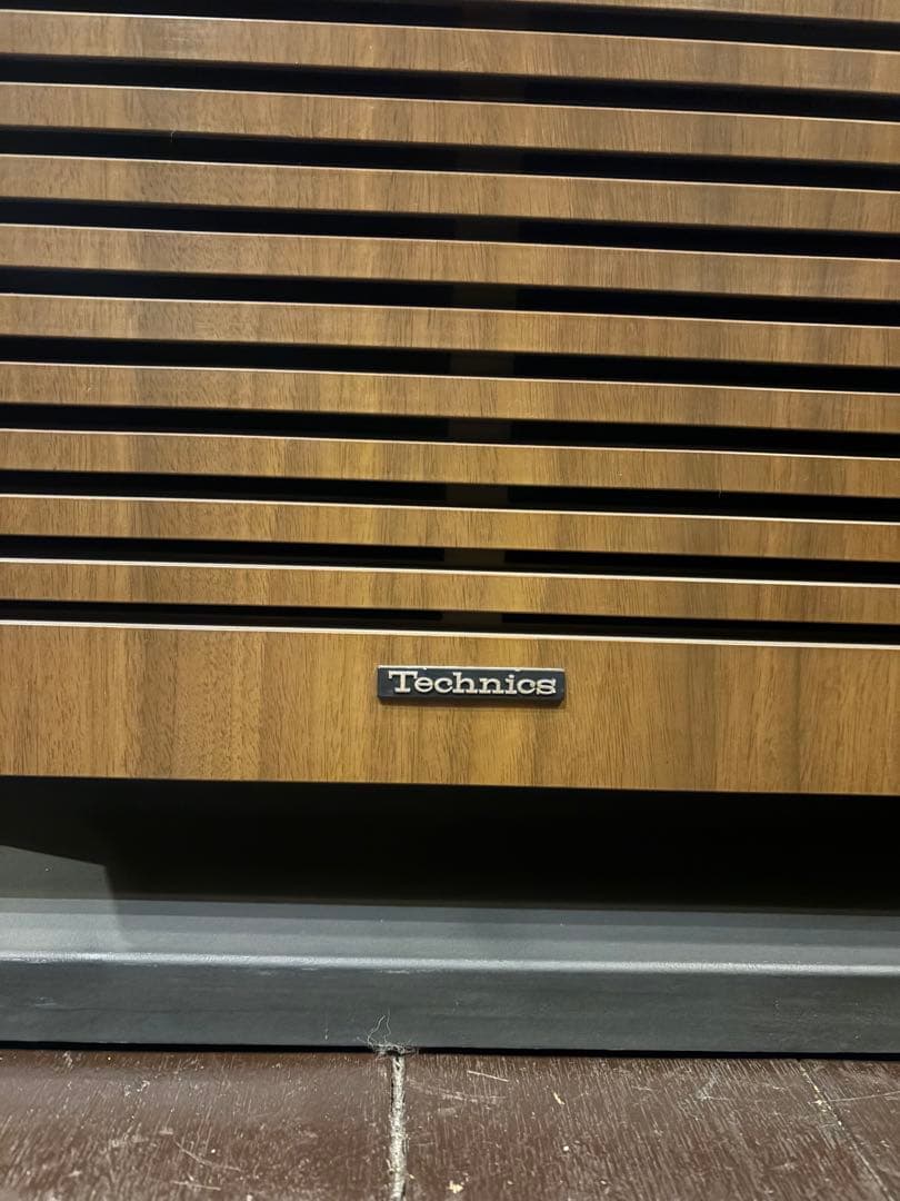 TechnicsSB-7000系大型ホーン搭載 ペア左右音出しOK昭和レトロ名機