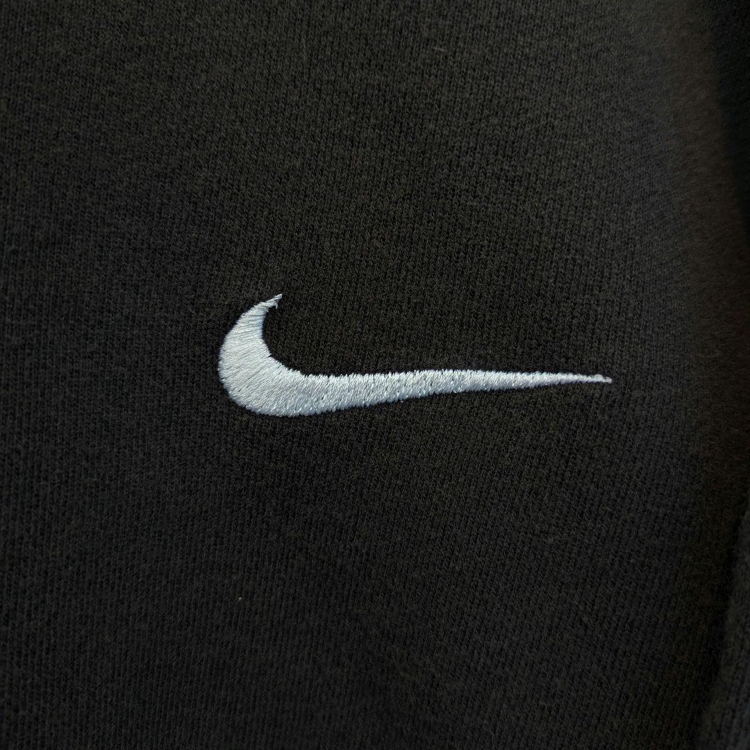 90s　OLD NIKE　ブラックフェード　肉厚　極太アーム　スウェット　XL