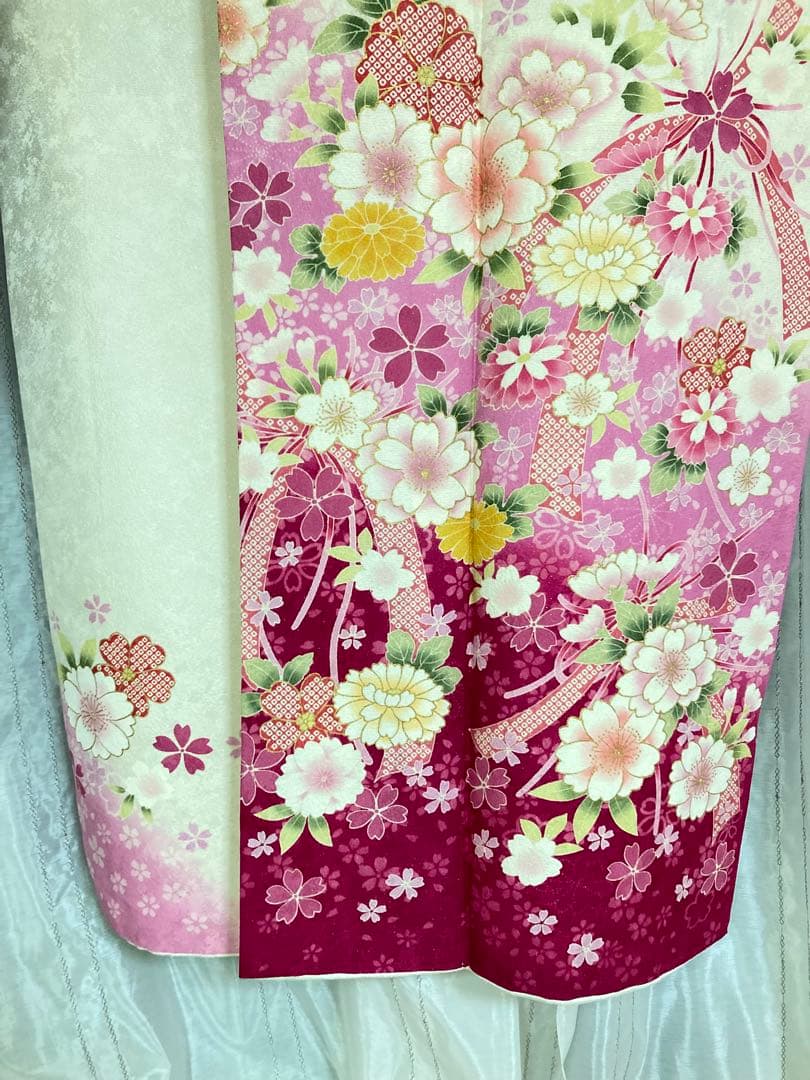 成人式用 振袖 一式セット　着物ハンガー付き