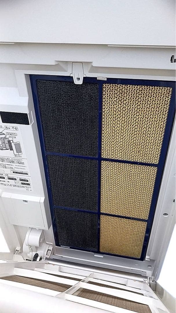 シャープ 加湿空気清浄機 KI-JP100-W 2019年製　※爪折れあり