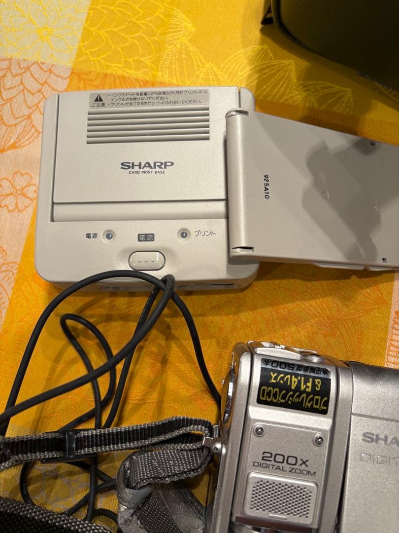 SHARP シャープ VL-FD1 液晶デジタルビューカム ビデオ　バッグ有