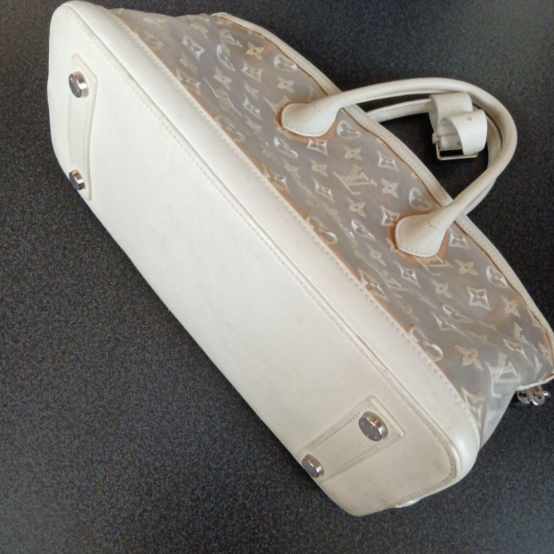 Louis Vuitton 　ロックイットバッグ　透明 　ロゴ入りメッシュ　夏