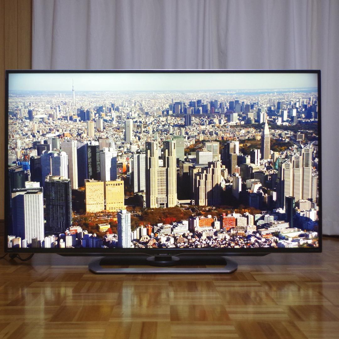 シャープ！高画質！4K HDR対応液晶テレビ LC-55US40 2番組同時録画