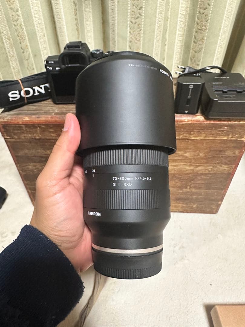 SONY α7 III + TAMRON 70-300mm レンズ