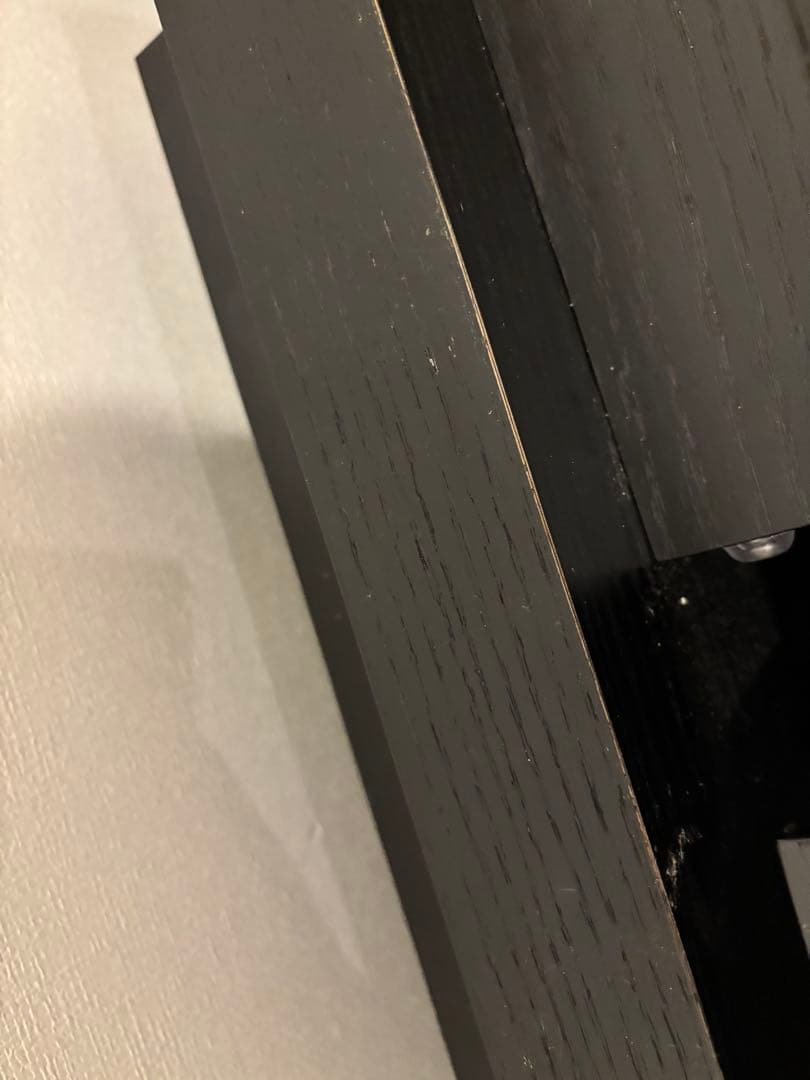 ブラックリビングテーブル