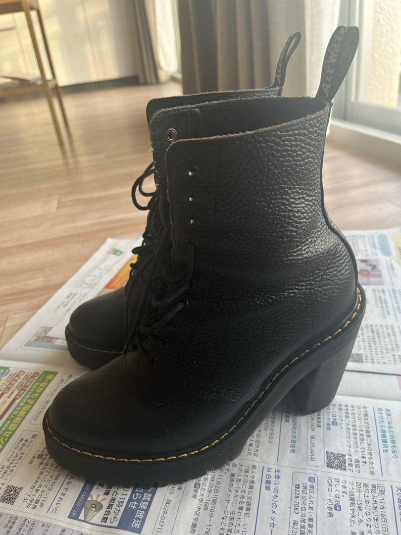 ドクターマーチン　ヒールブーツ　23〜23.5cm