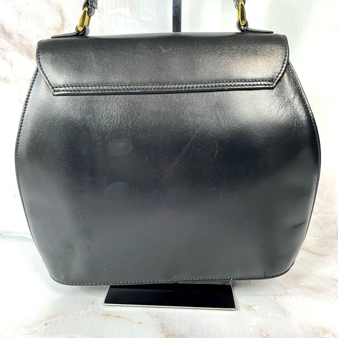 【美品】GIVENCHY フォーマルバッグ 4Gロゴ 冠婚葬祭 レザー ブラック