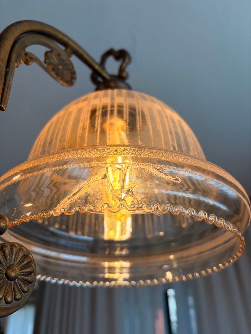 ヤマギワ　yamagiwa アンティーク　照明　レトロ　シャンデリア