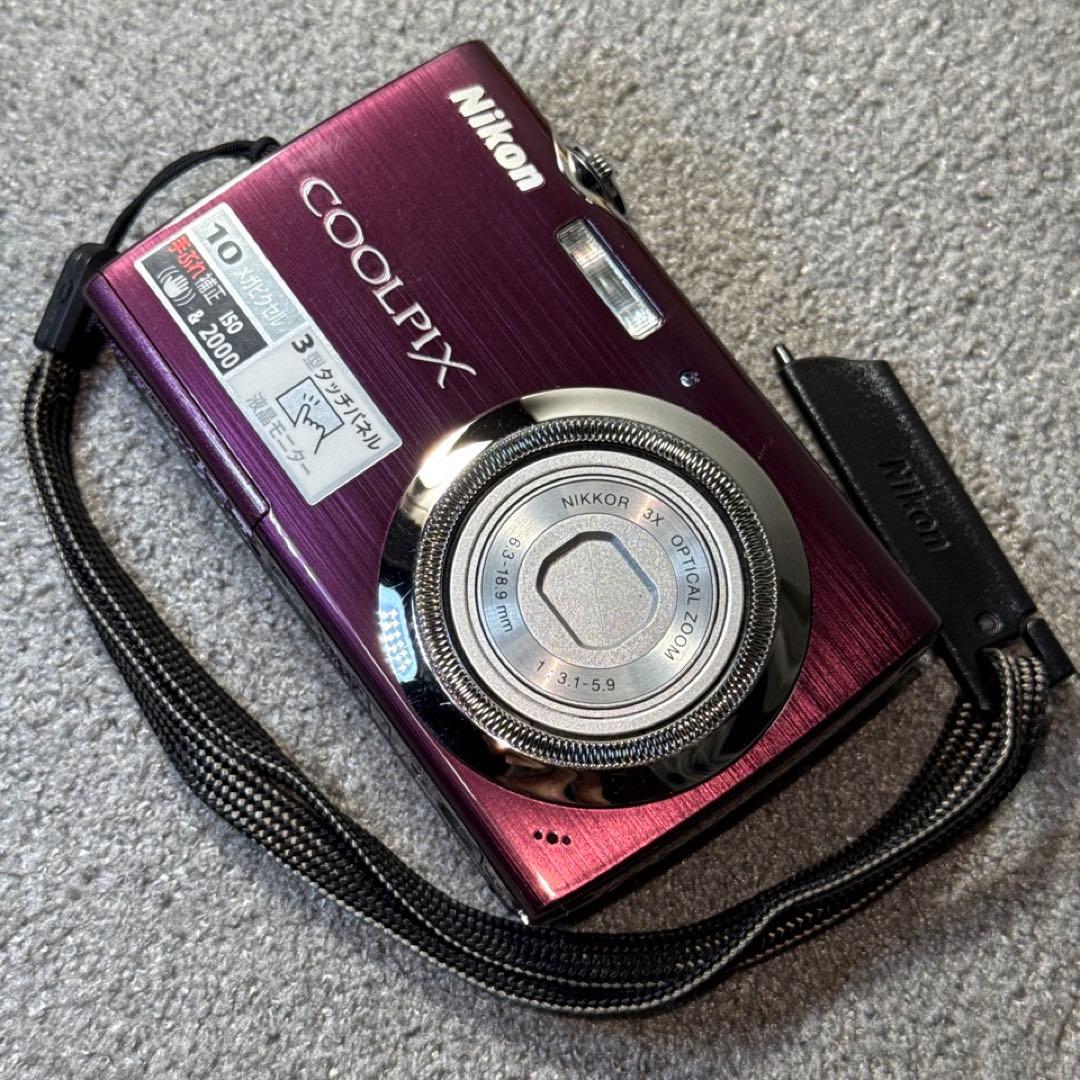 美品 Nikon coolpix S230 バッテリーx2個付き