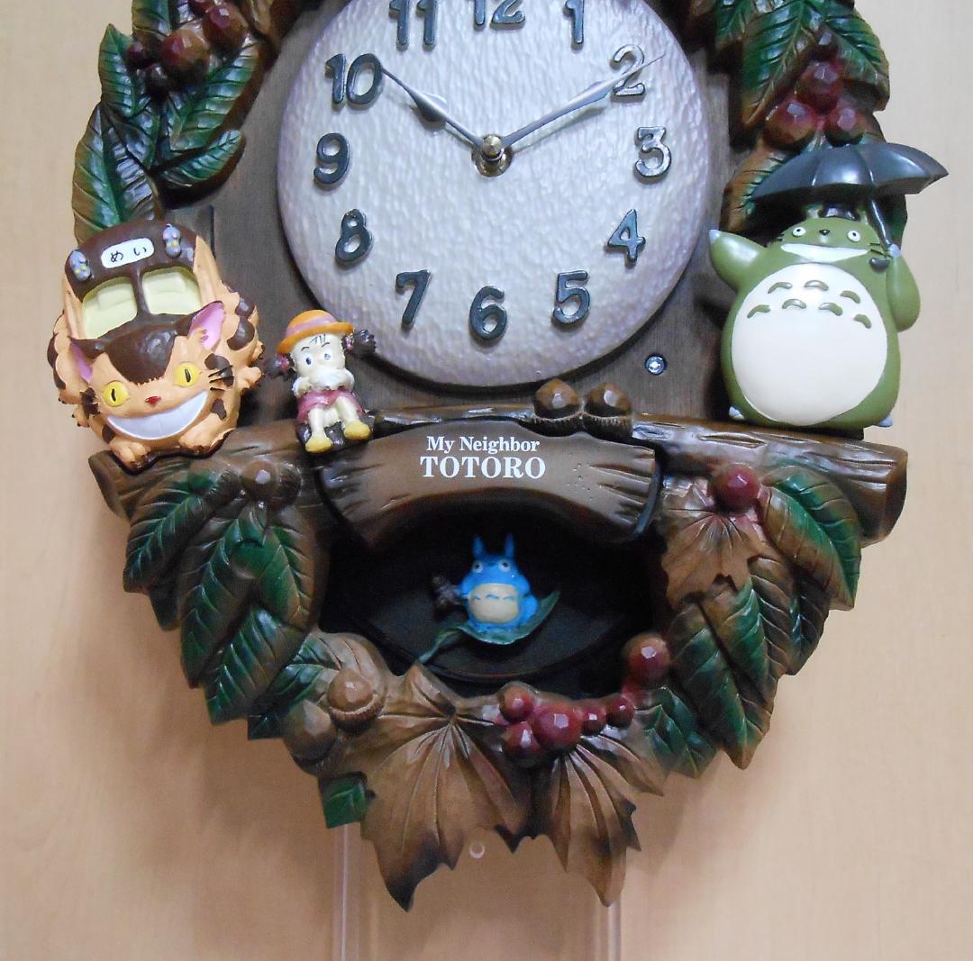 となりのトトロ掛け時計 M429-30