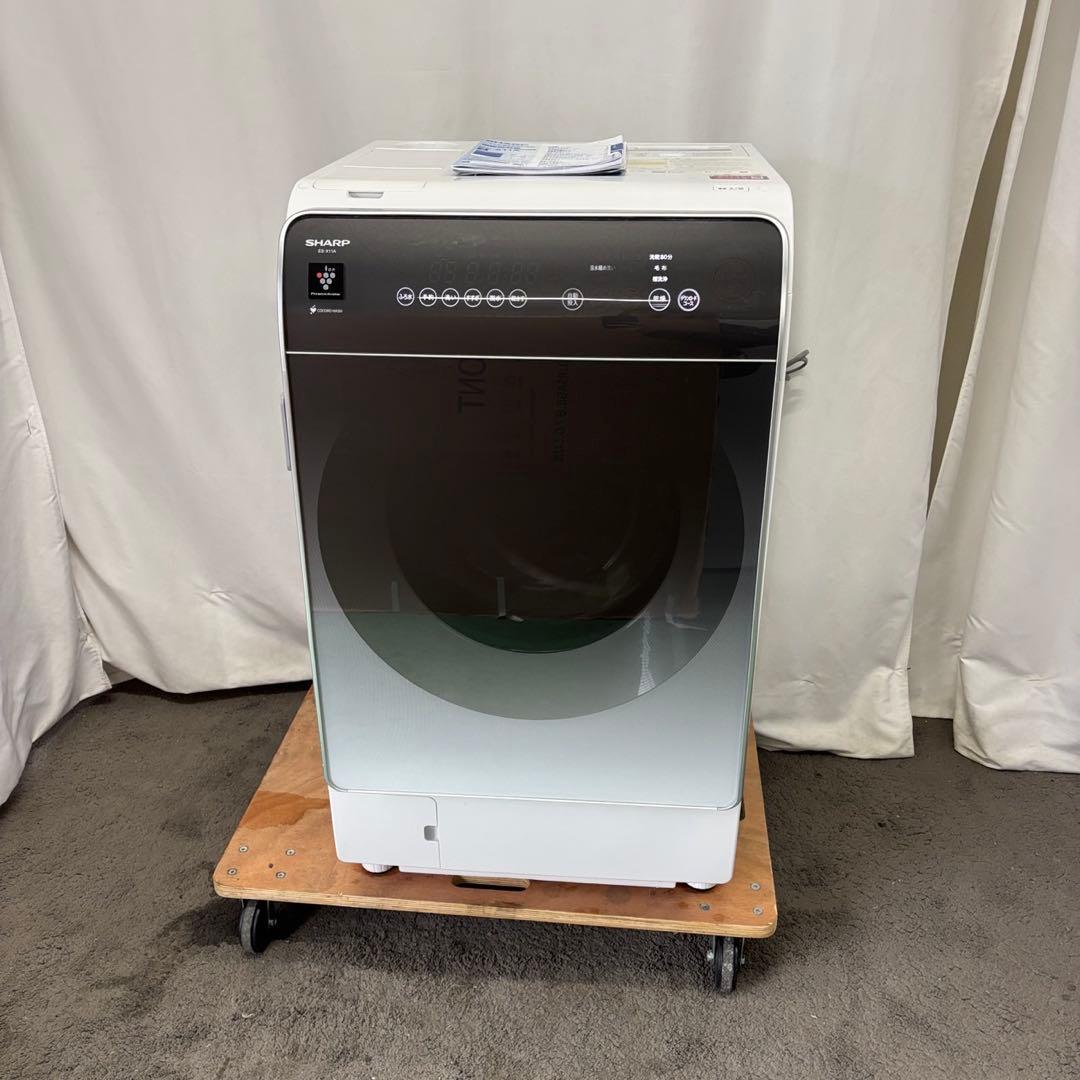 146　SHARP　ドラム式洗濯機　23年製　乾燥　11キロ　右開き　設置無料