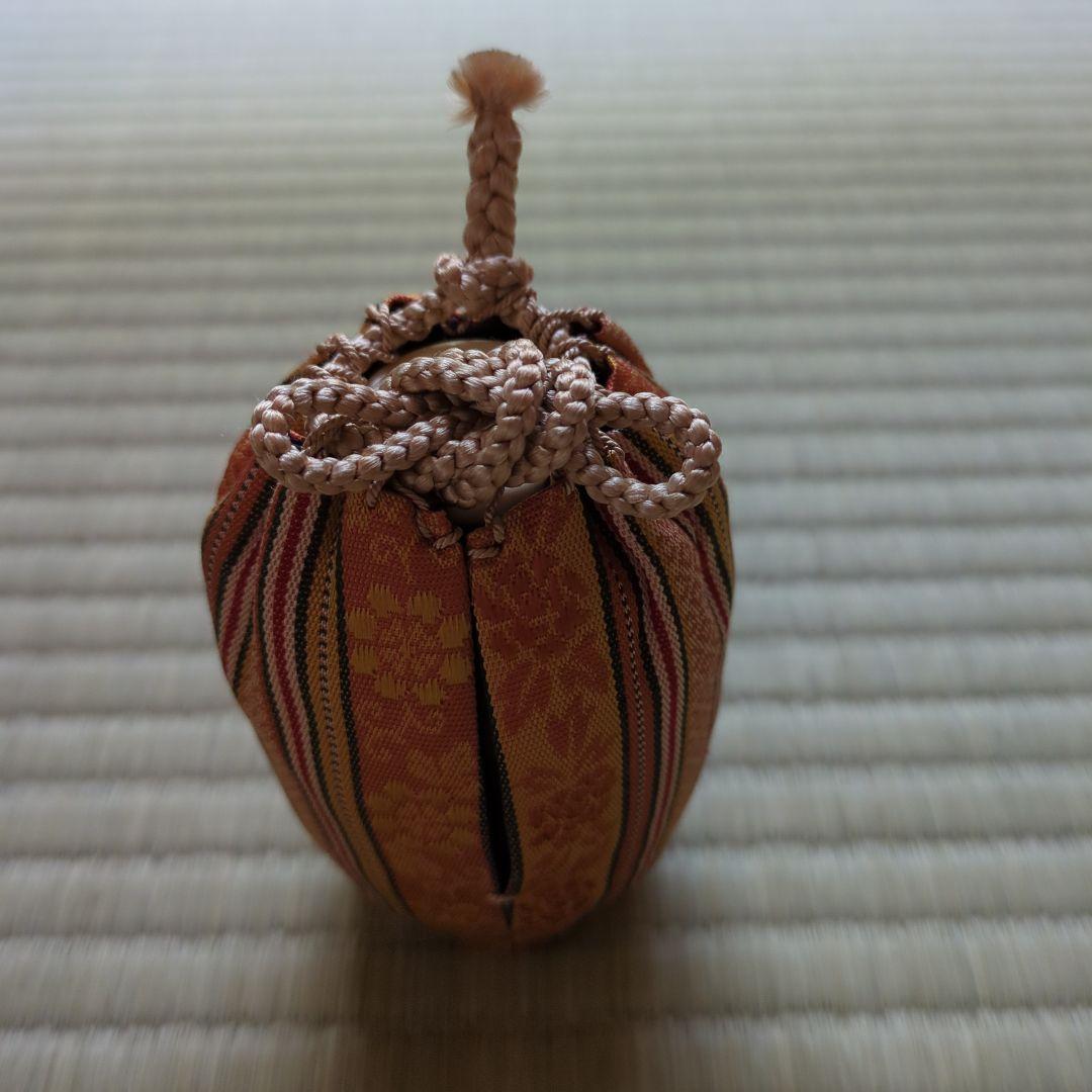 A 384 　　　 丹波肩衝茶入・信水窯　（新品未使用品）